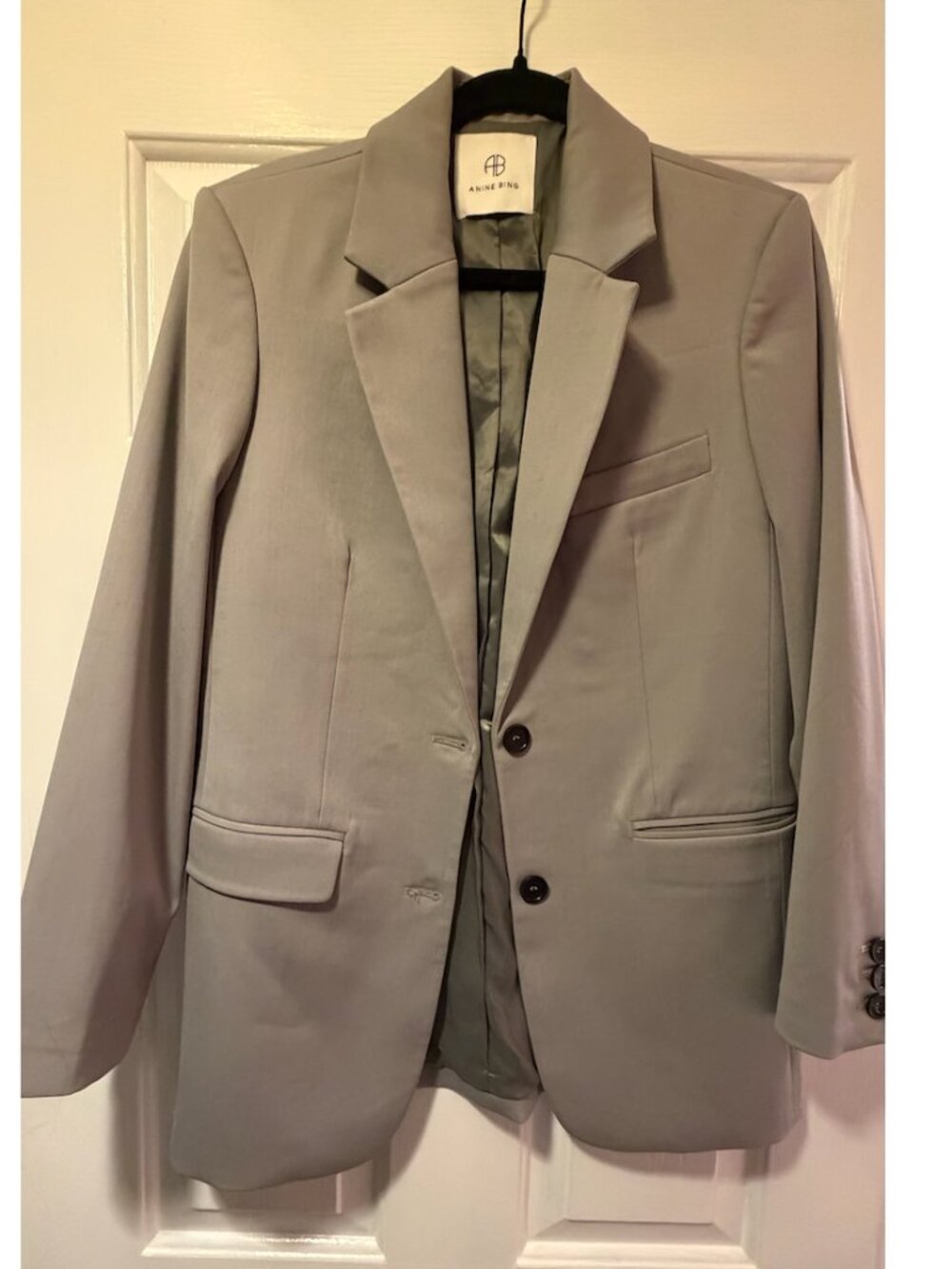 Anine Bing Gray Blazer